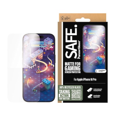 SAFE. by PanzerGlass Gaming Displayschutz iPhone 16 Pro UWF SAFE. by PanzerGlass Gaming Displayschutz iPhone 16 Pro UWF von PanzerGlass