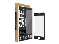 SICHER. von PanzerGlass™ | Displayschutzfolie – Ultraweite Passform | Apple iPhone 6, 6s, 7, 8, SE (2./3. Generation) von PanzerGlass