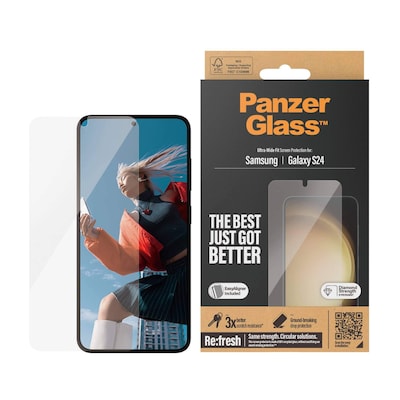 PanzerGlass Displayschutzglas Samsung Galaxy S24 von PanzerGlass