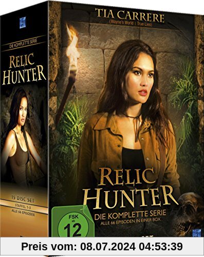 Relic Hunter Gesamtbox (Staffel 1-3 im 15 Disc Set) von Paolo Barzman