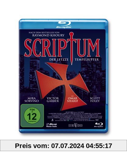 Scriptum - Der letzte Tempelritter [Blu-ray] von Paolo Barzman