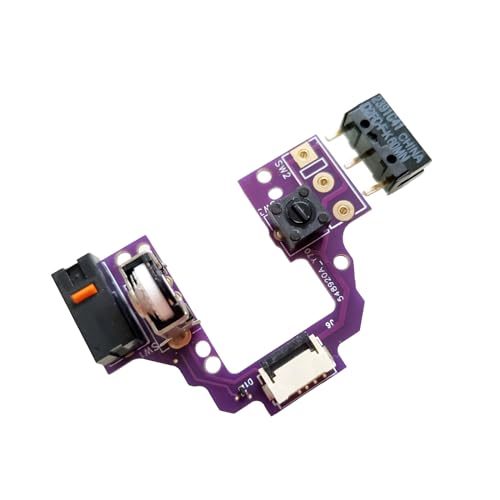 Hot Swap Motherboards PCB Button Board mit Mikroschaltern, silberfarbene Encoder für GPROX Superlight 2-Tastenplatine Hot Swap Motherboards PCB Button Board mit Mikroschaltern, silberfarbene Encoder für GPROX Superlight 2-Tastenplatine von Paopaoldm