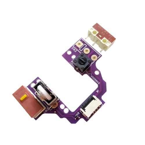 Hot Swap Motherboards PCB Button Board mit Mikroschaltern, silberfarbene Encoder für GPROX Superlight 2-Tastenplatine Hot Swap Motherboards PCB Button Board mit Mikroschaltern, silberfarbene Encoder für GPROX Superlight 2-Tastenplatine von Paopaoldm