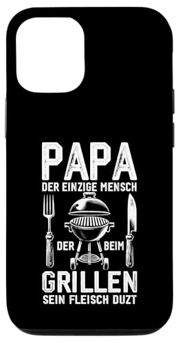 Papa Der Einzige Mensch Der Beim Grillen Sein Fleisch Duzt Hülle für iPhone 12/12 Pro Papa Der Einzige Mensch Der Beim Grillen Sein Fleisch Duzt Hülle für iPhone 12/12 Pro von Papa Einzige Beim Grillen Duzt Spruch Vater Grill