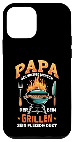 Papa Der Einzige Mensch Der Beim Grillen Sein Fleisch Duzt Hülle für iPhone 12 mini Papa Der Einzige Mensch Der Beim Grillen Sein Fleisch Duzt Hülle für iPhone 12 mini von Papa Einzige Beim Grillen Duzt Spruch Vater Grill