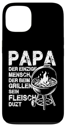 Papa Der Einzige Mensch Der Beim Grillen Sein Fleisch Duzt Hülle für iPhone 13 Papa Der Einzige Mensch Der Beim Grillen Sein Fleisch Duzt Hülle für iPhone 13 von Papa Einzige Beim Grillen Duzt Spruch Vater Grill