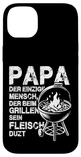Papa Der Einzige Mensch Der Beim Grillen Sein Fleisch Duzt Hülle für iPhone 14 Plus Papa Der Einzige Mensch Der Beim Grillen Sein Fleisch Duzt Hülle für iPhone 14 Plus von Papa Einzige Beim Grillen Duzt Spruch Vater Grill