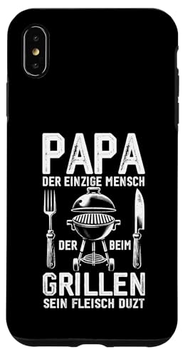 Papa Der Einzige Mensch Der Beim Grillen Sein Fleisch Duzt Hülle für iPhone XS Max Papa Der Einzige Mensch Der Beim Grillen Sein Fleisch Duzt Hülle für iPhone XS Max von Papa Einzige Beim Grillen Duzt Spruch Vater Grill