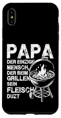 Papa Der Einzige Mensch Der Beim Grillen Sein Fleisch Duzt Hülle für iPhone XS Max Papa Der Einzige Mensch Der Beim Grillen Sein Fleisch Duzt Hülle für iPhone XS Max von Papa Einzige Beim Grillen Duzt Spruch Vater Grill
