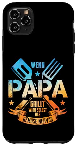 Wenn Papa Grillt Wird Selbst Das Gemüse Nervös Väter Grillen Hülle für iPhone 11 Pro Max Wenn Papa Grillt Wird Selbst Das Gemüse Nervös Väter Grillen Hülle für iPhone 11 Pro Max von Papa Grillt Das Gemüse Wird Nervös Grillen Väter
