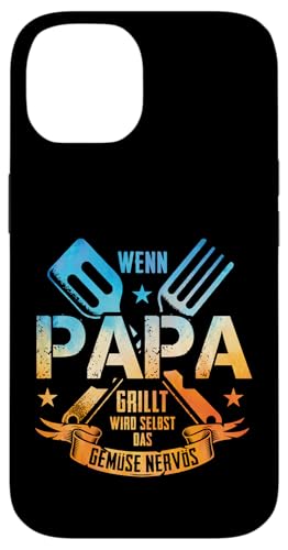 Wenn Papa Grillt Wird Selbst Das Gemüse Nervös Väter Grillen Hülle für iPhone 14 Wenn Papa Grillt Wird Selbst Das Gemüse Nervös Väter Grillen Hülle für iPhone 14 von Papa Grillt Das Gemüse Wird Nervös Grillen Väter