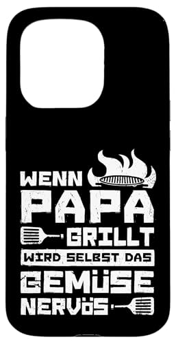 Wenn Papa Grillt Wird Selbst Das Gemüse Nervös Väter Grillen Hülle für iPhone 15 Pro Wenn Papa Grillt Wird Selbst Das Gemüse Nervös Väter Grillen Hülle für iPhone 15 Pro von Papa Grillt Das Gemüse Wird Nervös Grillen Väter