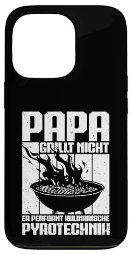 Papa Grillt Nicht Er Performt Kulinarische Pyrotechnik Grill Hülle für iPhone 13 Pro Papa Grillt Nicht Er Performt Kulinarische Pyrotechnik Grill Hülle für iPhone 13 Pro von Papa Grillt Nicht Pyrotechnik Geschenkidee Vater