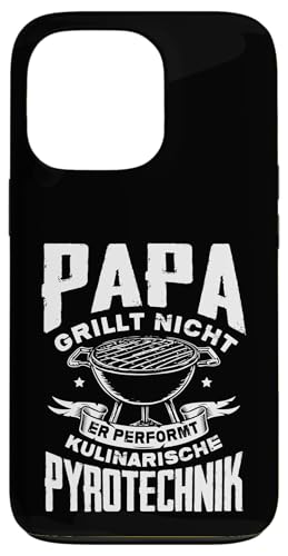 Papa Grillt Nicht Er Performt Kulinarische Pyrotechnik Grill Hülle für iPhone 13 Pro Papa Grillt Nicht Er Performt Kulinarische Pyrotechnik Grill Hülle für iPhone 13 Pro von Papa Grillt Nicht Pyrotechnik Geschenkidee Vater