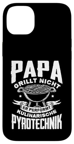 Papa Grillt Nicht Er Performt Kulinarische Pyrotechnik Grill Hülle für iPhone 14 Plus Papa Grillt Nicht Er Performt Kulinarische Pyrotechnik Grill Hülle für iPhone 14 Plus von Papa Grillt Nicht Pyrotechnik Geschenkidee Vater