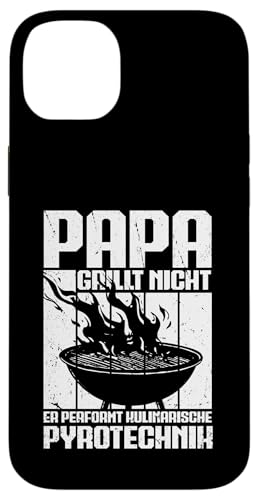 Papa Grillt Nicht Er Performt Kulinarische Pyrotechnik Grill Hülle für iPhone 14 Plus Papa Grillt Nicht Er Performt Kulinarische Pyrotechnik Grill Hülle für iPhone 14 Plus von Papa Grillt Nicht Pyrotechnik Geschenkidee Vater