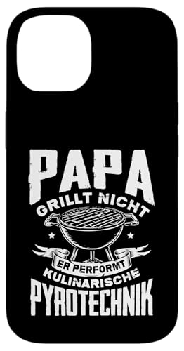 Papa Grillt Nicht Er Performt Kulinarische Pyrotechnik Grill Hülle für iPhone 14 Papa Grillt Nicht Er Performt Kulinarische Pyrotechnik Grill Hülle für iPhone 14 von Papa Grillt Nicht Pyrotechnik Geschenkidee Vater