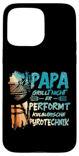 Papa Grillt Nicht Er Performt Kulinarische Pyrotechnik Grill Hülle für iPhone 15 Pro Max Papa Grillt Nicht Er Performt Kulinarische Pyrotechnik Grill Hülle für iPhone 15 Pro Max von Papa Grillt Nicht Pyrotechnik Geschenkidee Vater