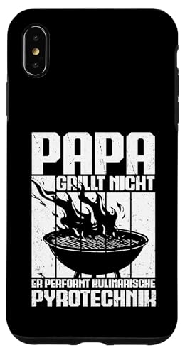 Papa Grillt Nicht Er Performt Kulinarische Pyrotechnik Grill Hülle für iPhone XS Max Papa Grillt Nicht Er Performt Kulinarische Pyrotechnik Grill Hülle für iPhone XS Max von Papa Grillt Nicht Pyrotechnik Geschenkidee Vater