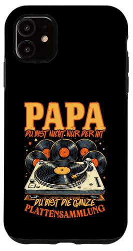 Papa Du Bist Der Hit Plattenspieler Männer Vatertag Musik Hülle für iPhone 11 Papa Du Bist Der Hit Plattenspieler Männer Vatertag Musik Hülle für iPhone 11 von Papa Musik Plattenspieler Vinyl Retro Geschenkidee