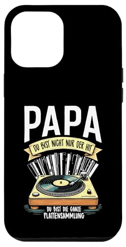 Papa Du Bist Der Hit Plattenspieler Männer Vatertag Musik Hülle für iPhone 12 Pro Max Papa Du Bist Der Hit Plattenspieler Männer Vatertag Musik Hülle für iPhone 12 Pro Max von Papa Musik Plattenspieler Vinyl Retro Geschenkidee