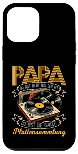 Papa Du Bist Der Hit Plattenspieler Männer Vatertag Musik Hülle für iPhone 12 Pro Max Papa Du Bist Der Hit Plattenspieler Männer Vatertag Musik Hülle für iPhone 12 Pro Max von Papa Musik Plattenspieler Vinyl Retro Geschenkidee
