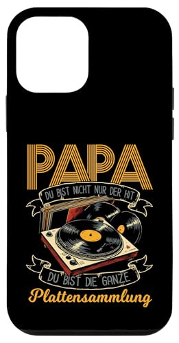 Papa Du Bist Der Hit Plattenspieler Männer Vatertag Musik Hülle für iPhone 12 mini Papa Du Bist Der Hit Plattenspieler Männer Vatertag Musik Hülle für iPhone 12 mini von Papa Musik Plattenspieler Vinyl Retro Geschenkidee