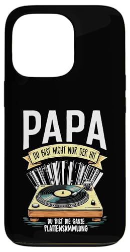 Papa Du Bist Der Hit Plattenspieler Männer Vatertag Musik Hülle für iPhone 13 Pro Papa Du Bist Der Hit Plattenspieler Männer Vatertag Musik Hülle für iPhone 13 Pro von Papa Musik Plattenspieler Vinyl Retro Geschenkidee