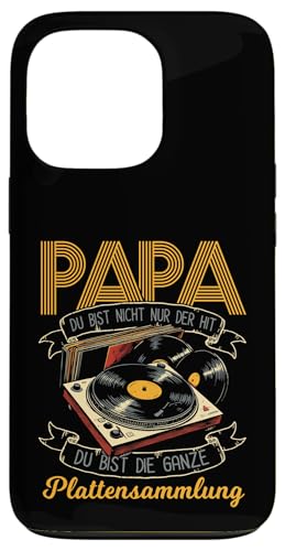 Papa Du Bist Der Hit Plattenspieler Männer Vatertag Musik Hülle für iPhone 13 Pro Papa Du Bist Der Hit Plattenspieler Männer Vatertag Musik Hülle für iPhone 13 Pro von Papa Musik Plattenspieler Vinyl Retro Geschenkidee