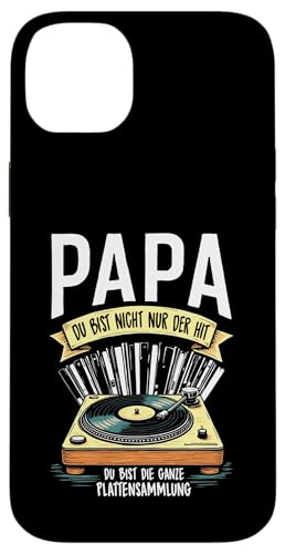 Papa Du Bist Der Hit Plattenspieler Männer Vatertag Musik Hülle für iPhone 14 Plus Papa Du Bist Der Hit Plattenspieler Männer Vatertag Musik Hülle für iPhone 14 Plus von Papa Musik Plattenspieler Vinyl Retro Geschenkidee