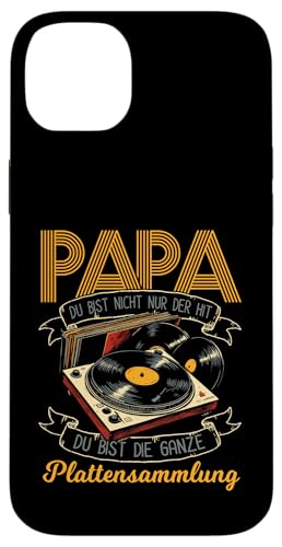 Papa Du Bist Der Hit Plattenspieler Männer Vatertag Musik Hülle für iPhone 14 Plus Papa Du Bist Der Hit Plattenspieler Männer Vatertag Musik Hülle für iPhone 14 Plus von Papa Musik Plattenspieler Vinyl Retro Geschenkidee