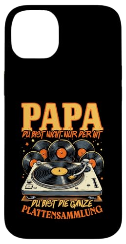 Papa Du Bist Der Hit Plattenspieler Männer Vatertag Musik Hülle für iPhone 14 Plus Papa Du Bist Der Hit Plattenspieler Männer Vatertag Musik Hülle für iPhone 14 Plus von Papa Musik Plattenspieler Vinyl Retro Geschenkidee
