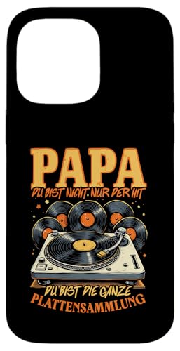 Papa Du Bist Der Hit Plattenspieler Männer Vatertag Musik Hülle für iPhone 14 Pro Max Papa Du Bist Der Hit Plattenspieler Männer Vatertag Musik Hülle für iPhone 14 Pro Max von Papa Musik Plattenspieler Vinyl Retro Geschenkidee