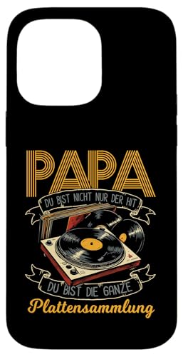 Papa Du Bist Der Hit Plattenspieler Männer Vatertag Musik Hülle für iPhone 14 Pro Max Papa Du Bist Der Hit Plattenspieler Männer Vatertag Musik Hülle für iPhone 14 Pro Max von Papa Musik Plattenspieler Vinyl Retro Geschenkidee