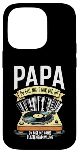 Papa Du Bist Der Hit Plattenspieler Männer Vatertag Musik Hülle für iPhone 14 Pro Papa Du Bist Der Hit Plattenspieler Männer Vatertag Musik Hülle für iPhone 14 Pro von Papa Musik Plattenspieler Vinyl Retro Geschenkidee