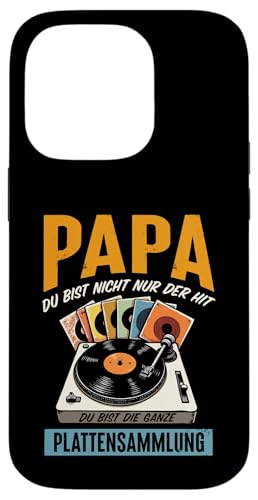 Papa Du Bist Der Hit Plattenspieler Männer Vatertag Musik Hülle für iPhone 14 Pro Papa Du Bist Der Hit Plattenspieler Männer Vatertag Musik Hülle für iPhone 14 Pro von Papa Musik Plattenspieler Vinyl Retro Geschenkidee