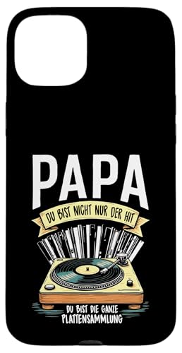 Papa Du Bist Der Hit Plattenspieler Männer Vatertag Musik Hülle für iPhone 15 Plus Papa Du Bist Der Hit Plattenspieler Männer Vatertag Musik Hülle für iPhone 15 Plus von Papa Musik Plattenspieler Vinyl Retro Geschenkidee