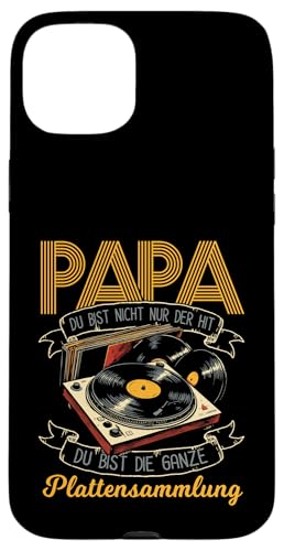 Papa Du Bist Der Hit Plattenspieler Männer Vatertag Musik Hülle für iPhone 15 Plus Papa Du Bist Der Hit Plattenspieler Männer Vatertag Musik Hülle für iPhone 15 Plus von Papa Musik Plattenspieler Vinyl Retro Geschenkidee