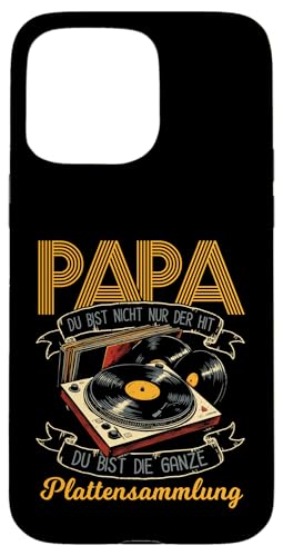 Papa Du Bist Der Hit Plattenspieler Männer Vatertag Musik Hülle für iPhone 15 Pro Max Papa Du Bist Der Hit Plattenspieler Männer Vatertag Musik Hülle für iPhone 15 Pro Max von Papa Musik Plattenspieler Vinyl Retro Geschenkidee