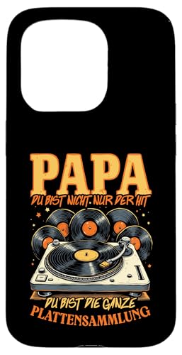 Papa Du Bist Der Hit Plattenspieler Männer Vatertag Musik Hülle für iPhone 15 Pro Papa Du Bist Der Hit Plattenspieler Männer Vatertag Musik Hülle für iPhone 15 Pro von Papa Musik Plattenspieler Vinyl Retro Geschenkidee