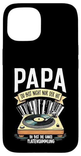 Papa Du Bist Der Hit Plattenspieler Männer Vatertag Musik Hülle für iPhone 15 Papa Du Bist Der Hit Plattenspieler Männer Vatertag Musik Hülle für iPhone 15 von Papa Musik Plattenspieler Vinyl Retro Geschenkidee