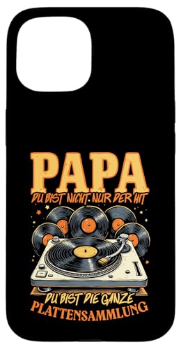 Papa Du Bist Der Hit Plattenspieler Männer Vatertag Musik Hülle für iPhone 15 Papa Du Bist Der Hit Plattenspieler Männer Vatertag Musik Hülle für iPhone 15 von Papa Musik Plattenspieler Vinyl Retro Geschenkidee