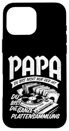 Papa Du Bist Der Hit Plattenspieler Männer Vatertag Musik Hülle für iPhone 16 Pro Max Papa Du Bist Der Hit Plattenspieler Männer Vatertag Musik Hülle für iPhone 16 Pro Max von Papa Musik Plattenspieler Vinyl Retro Geschenkidee