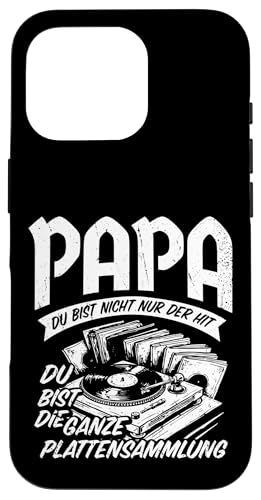 Papa Du Bist Der Hit Plattenspieler Männer Vatertag Musik Hülle für iPhone 16 Pro Papa Du Bist Der Hit Plattenspieler Männer Vatertag Musik Hülle für iPhone 16 Pro von Papa Musik Plattenspieler Vinyl Retro Geschenkidee