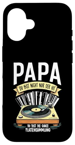 Papa Du Bist Der Hit Plattenspieler Männer Vatertag Musik Hülle für iPhone 16 Papa Du Bist Der Hit Plattenspieler Männer Vatertag Musik Hülle für iPhone 16 von Papa Musik Plattenspieler Vinyl Retro Geschenkidee