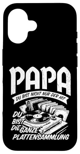 Papa Du Bist Der Hit Plattenspieler Männer Vatertag Musik Hülle für iPhone 16 Papa Du Bist Der Hit Plattenspieler Männer Vatertag Musik Hülle für iPhone 16 von Papa Musik Plattenspieler Vinyl Retro Geschenkidee