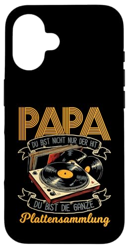 Papa Du Bist Der Hit Plattenspieler Männer Vatertag Musik Hülle für iPhone 16 Papa Du Bist Der Hit Plattenspieler Männer Vatertag Musik Hülle für iPhone 16 von Papa Musik Plattenspieler Vinyl Retro Geschenkidee
