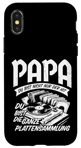 Papa Du Bist Der Hit Plattenspieler Männer Vatertag Musik Hülle für iPhone X/XS Papa Du Bist Der Hit Plattenspieler Männer Vatertag Musik Hülle für iPhone X/XS von Papa Musik Plattenspieler Vinyl Retro Geschenkidee