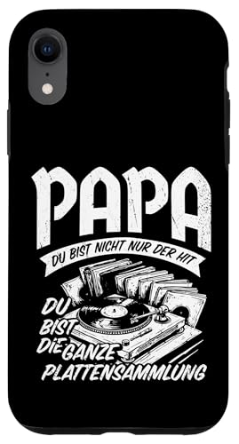 Papa Du Bist Der Hit Plattenspieler Männer Vatertag Musik Hülle für iPhone XR Papa Du Bist Der Hit Plattenspieler Männer Vatertag Musik Hülle für iPhone XR von Papa Musik Plattenspieler Vinyl Retro Geschenkidee