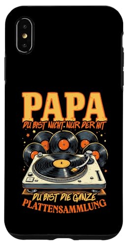 Papa Du Bist Der Hit Plattenspieler Männer Vatertag Musik Hülle für iPhone XS Max Papa Du Bist Der Hit Plattenspieler Männer Vatertag Musik Hülle für iPhone XS Max von Papa Musik Plattenspieler Vinyl Retro Geschenkidee